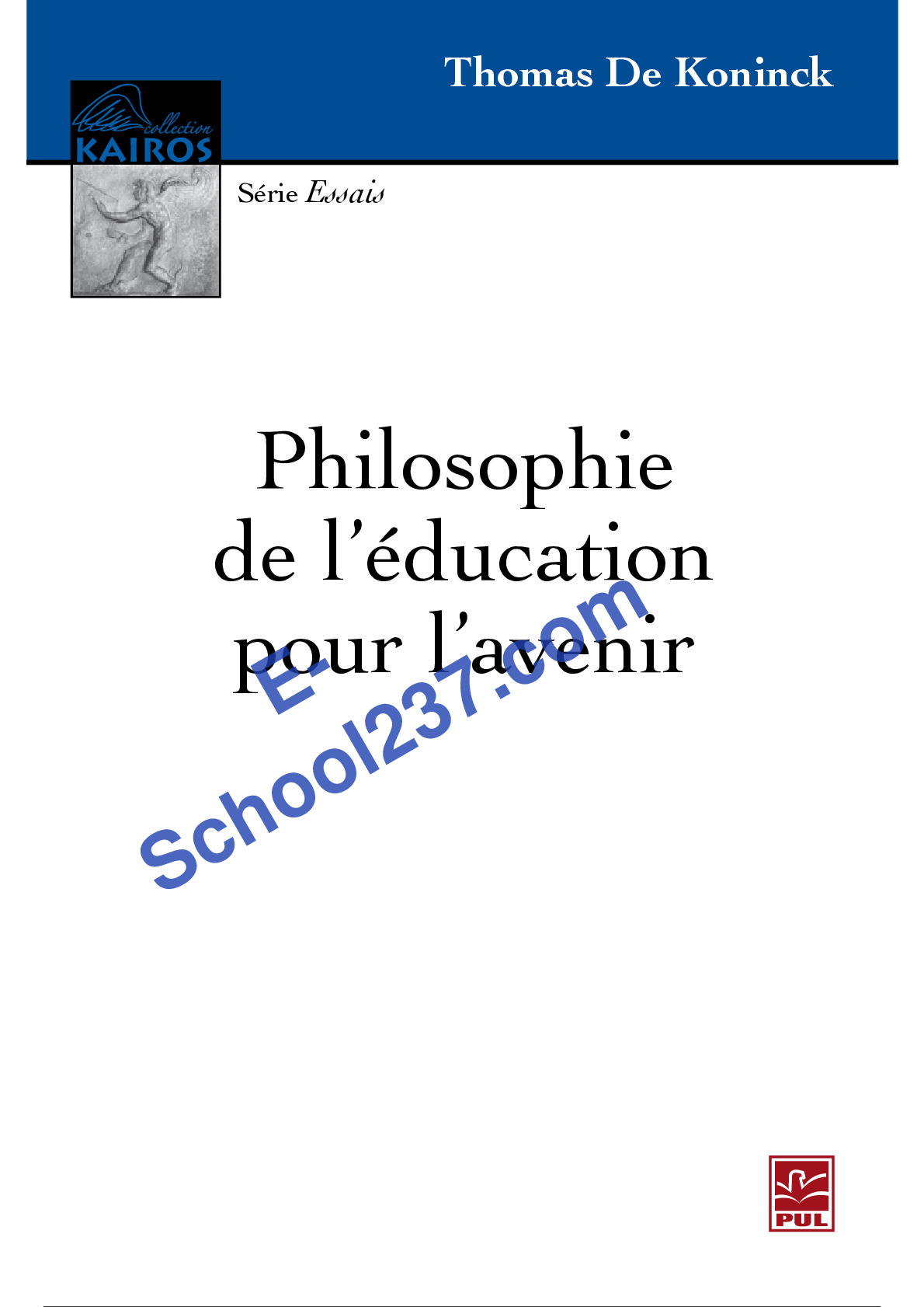 Livre philosophie de l'éducation